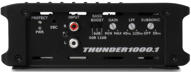 MTX 1000-WATT RMS MONO BLOCK CLASS D AMPLIFIER