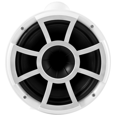 REV 10 W-X V2 | Wet Sounds Revolution Series 10" White Tower Speaker With X Mount Kit For Surface Mounting