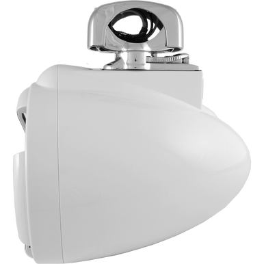 REV 8 W-SC V2 | Wet Sounds Revolution Series 8" White Tower Speaker With TC3 Swivel Clamps For Tube Diameter 1 7/8” To 3”